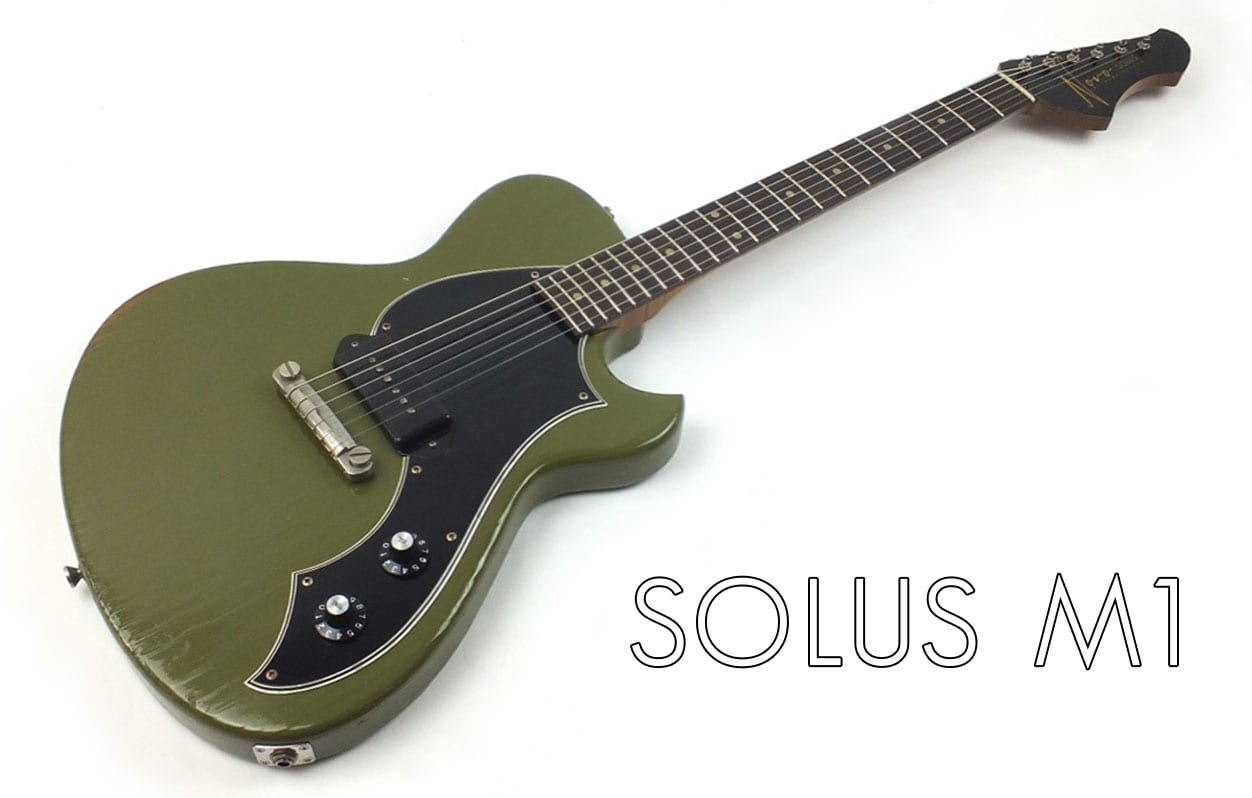 NAMM 2020 Novo Guitars' Solus new boutique offset model launched