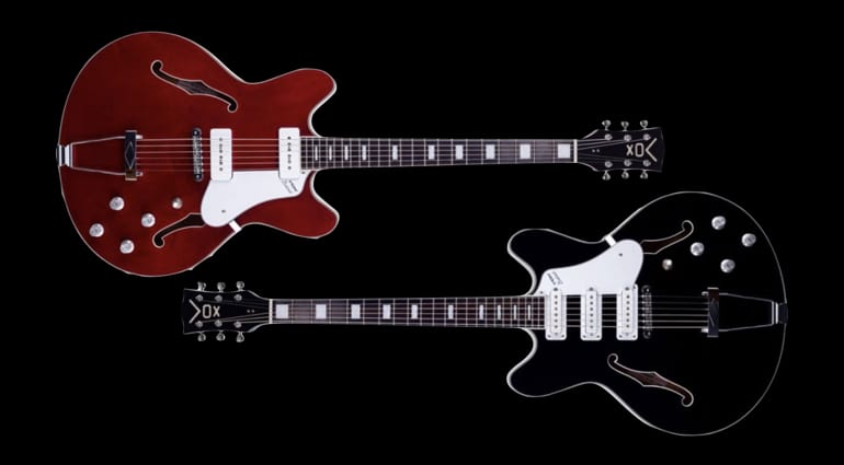 Vox Bobcat V90 and S66 new semi-hollow Vox Bobcat V90 and S66 new semi-hollow