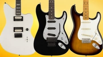 Fender Tom Morello Soul Power signature Strat, Jim Root Jazzmaster and Eric Johnson 'Virginai' Signature Stratocaster