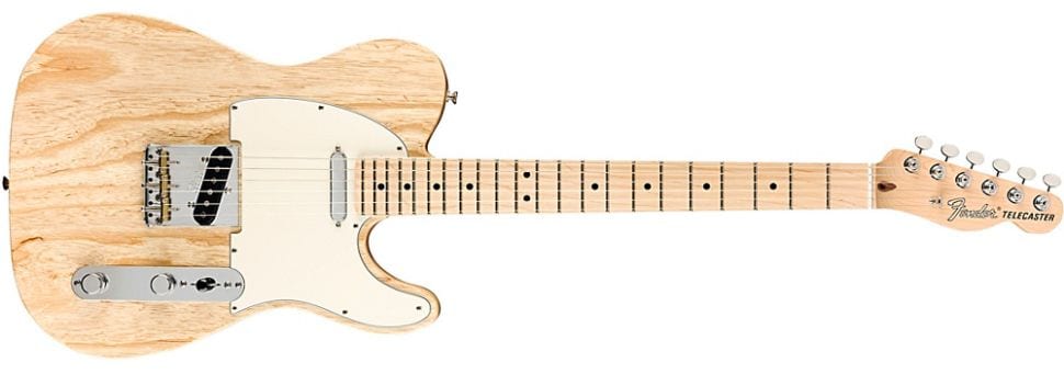 Fender limited-edition Raw Ash American Performer Telecaster