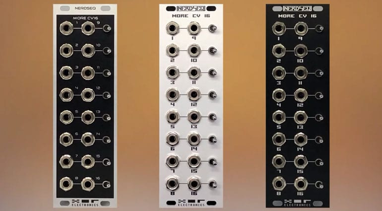 Boost your NerdSEQ with the More CV 16 Expander - gearnews.com 最安値クラス XOR Electronics Nerdseq with expander その他