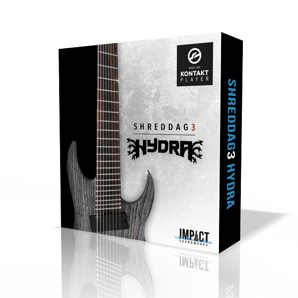 Shreddage 3 HYDRA: Virtual 8-string guitar 