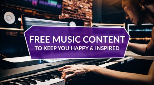 Free Discounted Music Content coronavirus covid-19 keep happy and inspired