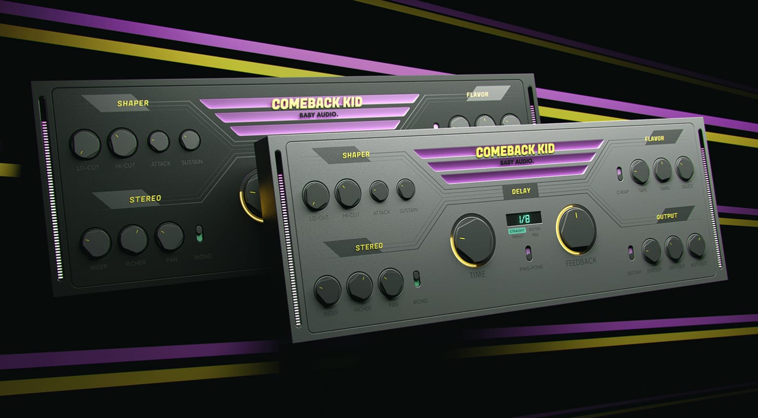 Initial Audio Dynamic Delay stereo delay with integrated ducking