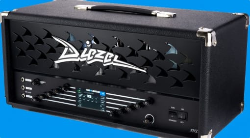 Diezel VHX amp head with built-in DSP and IRS