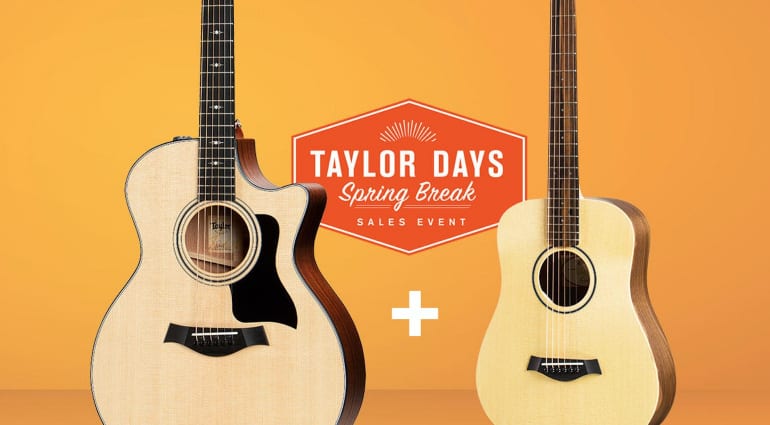 taylor guitar buy one get one
