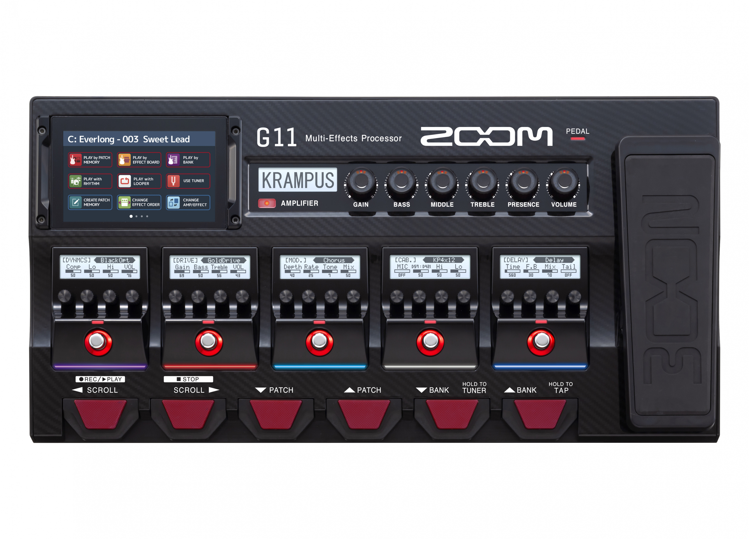 Zoom set to release flagship G11 MultiEffects Processor