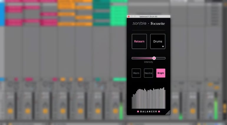 Sonible Balancer plug-in free for a limited time