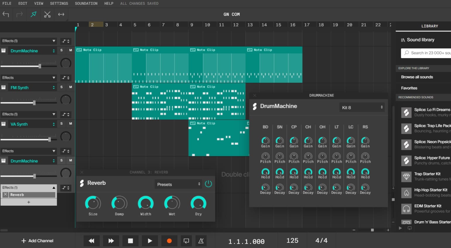 Soundation browserbased DAW gets realtime collaboration
