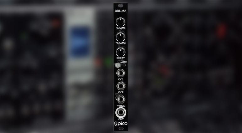 Erica Synths Pico Drum 2: algorithmic percussion in 3HP - gearnews.com