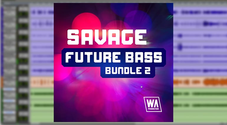 w.a. production savage future bass bundle 2 plug-in cover