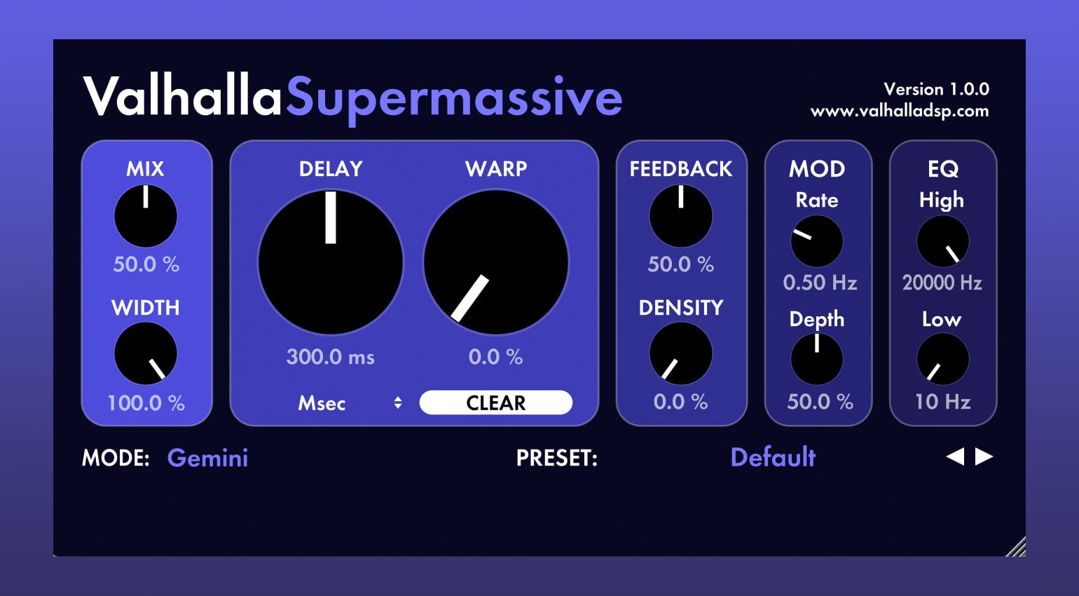 Valhalla Dsp Vintage Verb