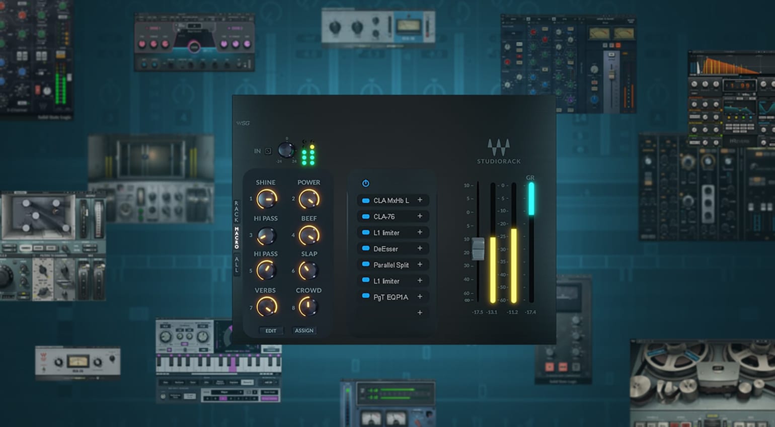 Waves updates StudioRack and SoundGrid Studio with many new features