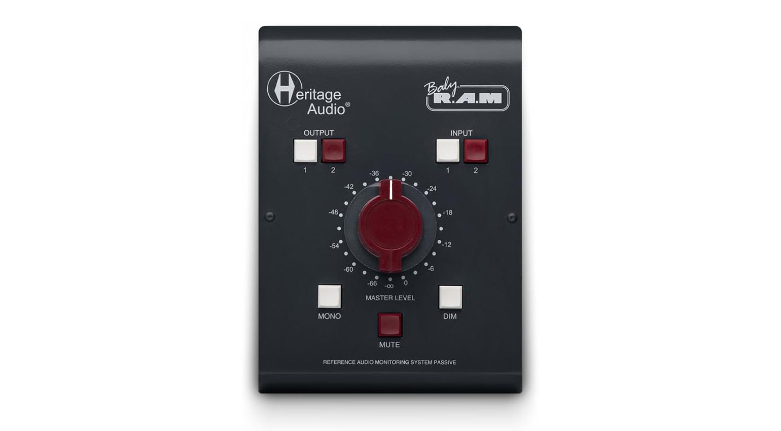 Heritage Audio announces the Baby RAM passive monitor controller