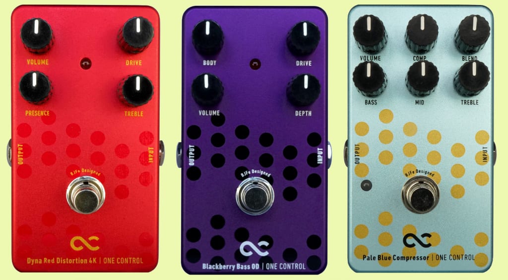 One Control Launches Three New Effects Pedals Gearnews Com One Control Launches Three New Effects Pedals Gearnews Com