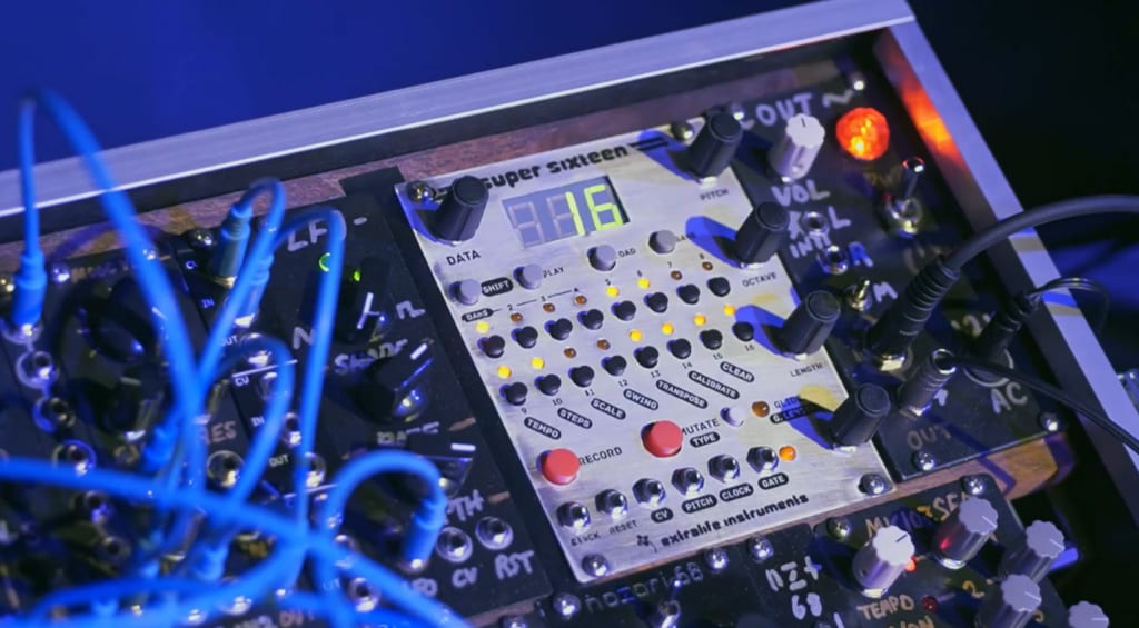Enter Super Sixteen, a Eurorack sequencer and motion recorder! Last
