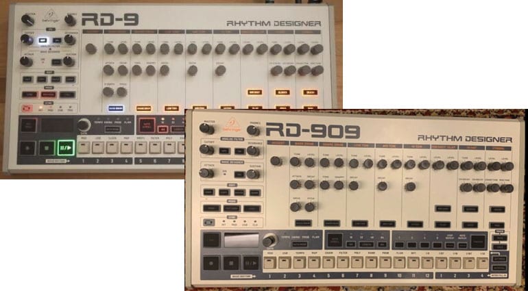 Behringer Rd 9 Rd 909 Prototype Pops Up On Ebay Gearnews Com