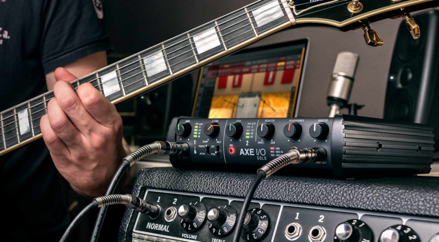 IK Multimedia’s new Axe I/O Solo interface a compact recording