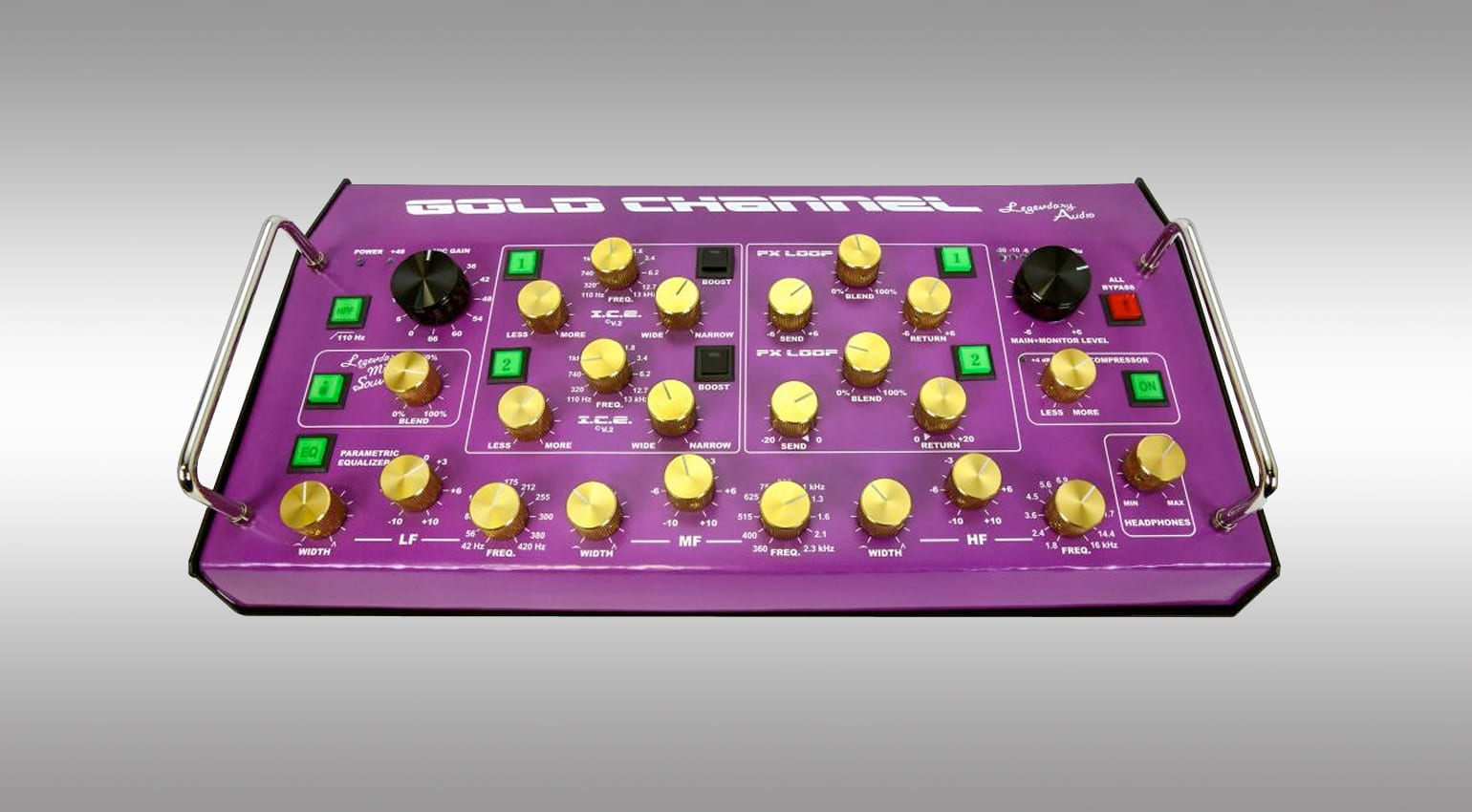 The Gold Channel analogue live vocal channel A U47 sound on your SM58