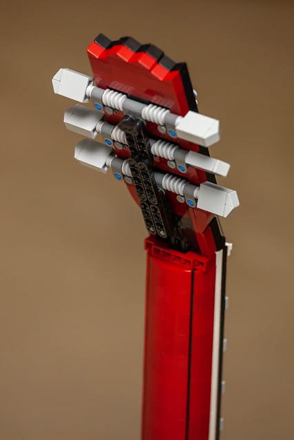 Lego Les Paul Headstock and tuners