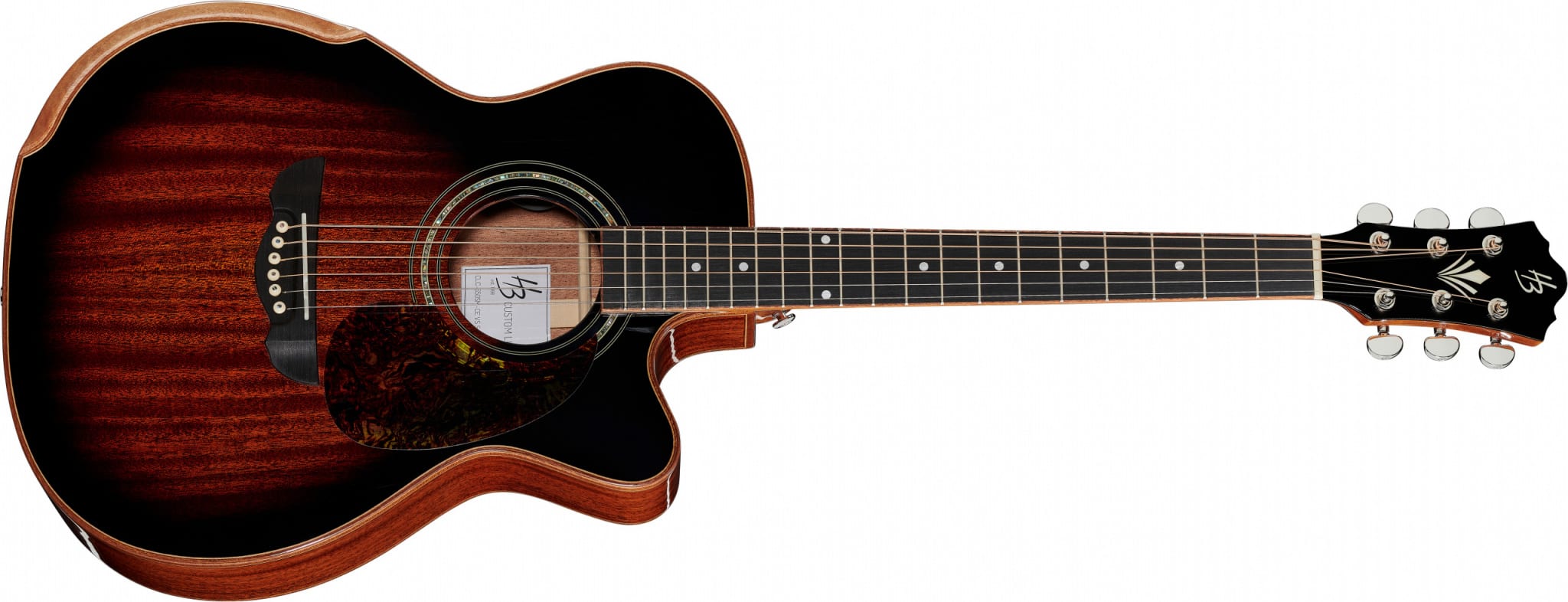 Harley Benton launches CLC650SMCE Solid Wood Grand Concert acoustic