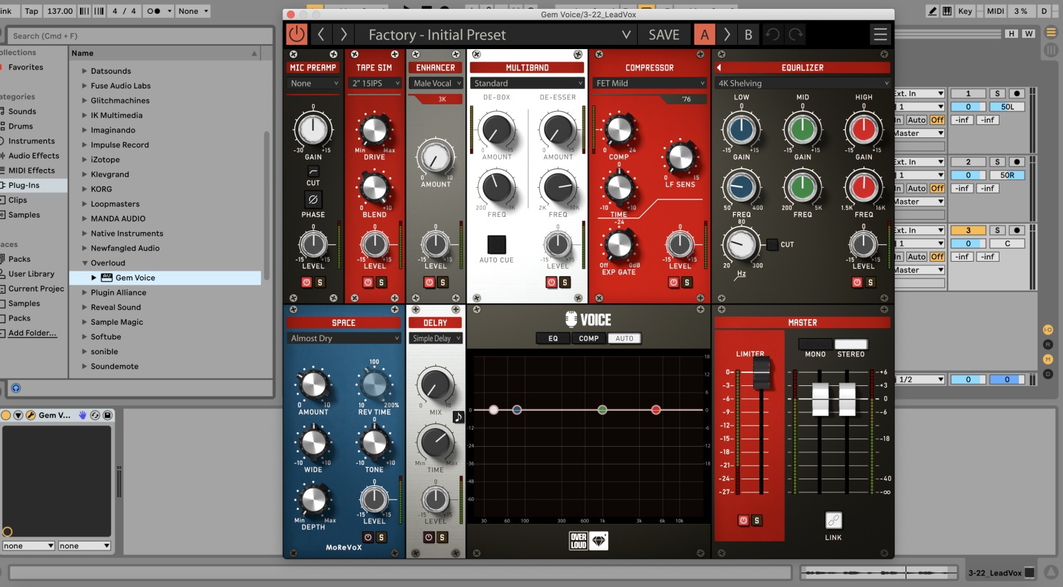 Voice plugin. Gem Comp 670 VST. Overloud.Gem.Voice. Коробка для плагина VST. Плагин Vocal Enhancer.