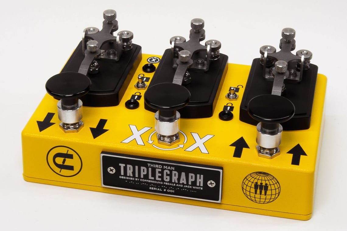 Coppersound Pedals and Jack White collaborate on new Triplegraph octave pedal