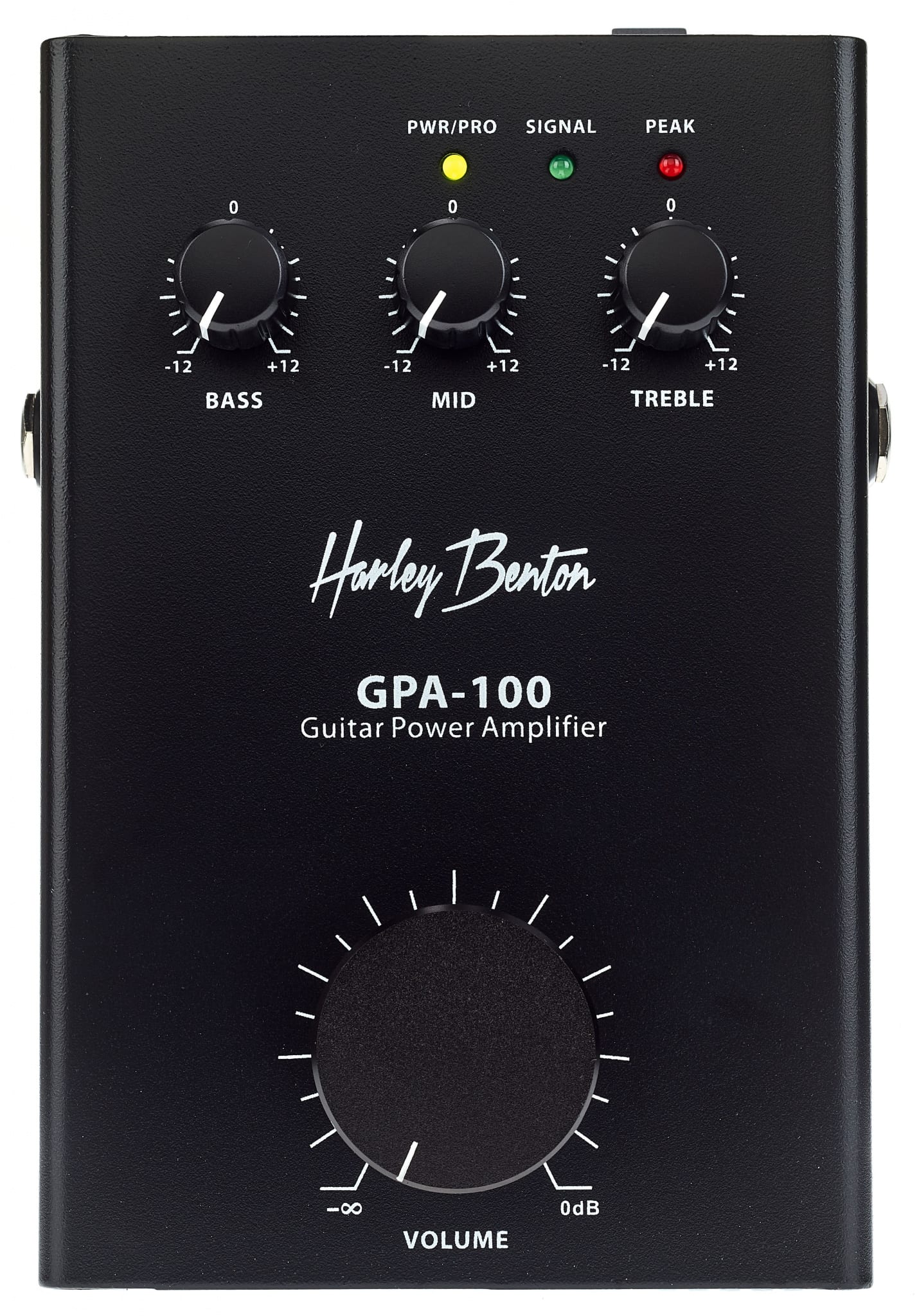 Harley Benton GPA100 A 100Watt power amp in a pedalsized enclosure
