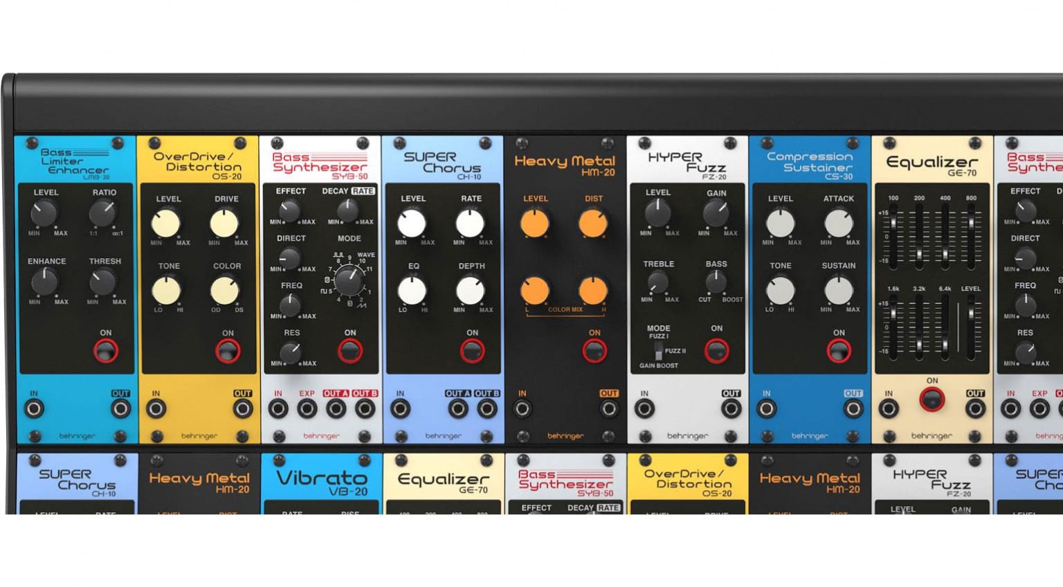 Behringer's latest crazy idea is to port guitar pedals to Eurorack
