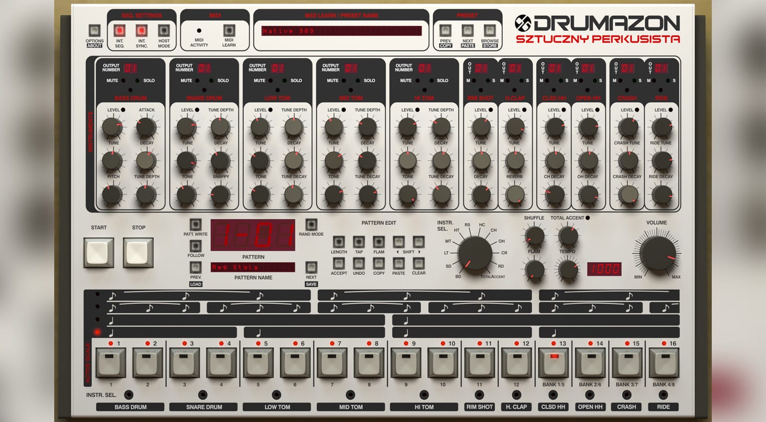 909 Day: Get the D16 Group Drumazon TR-909 emulation for only 26 quid -  gearnews.com