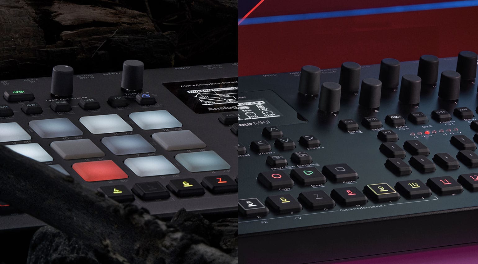 Elektron Analog Four and Analog Rytm MkII get a new look 売上超安い mk2 rytm analog DTM/DAW