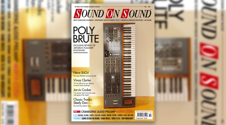Arturia Polybrute - Sound On Sound Cover