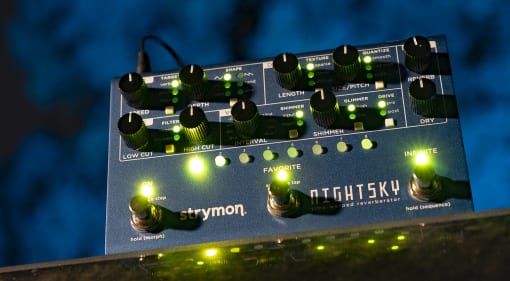 Strymon NightSky reverb pedal