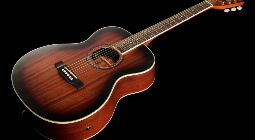 The new Harley Benton CG400CE Thinline nylonstring acousticelectric
