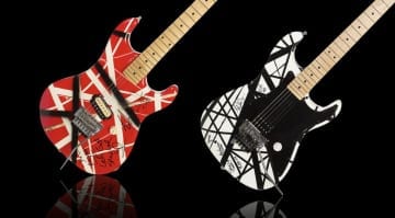 Two Eddie Van Halen guitars are upon for sale at the Icons & Idols Trilogy- Rock ‘N’ Roll auction