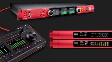 Focusrite Pro: new Red interfaces and desktop controller