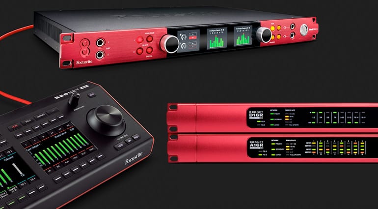 Focusrite Pro: new Red interfaces and desktop controller