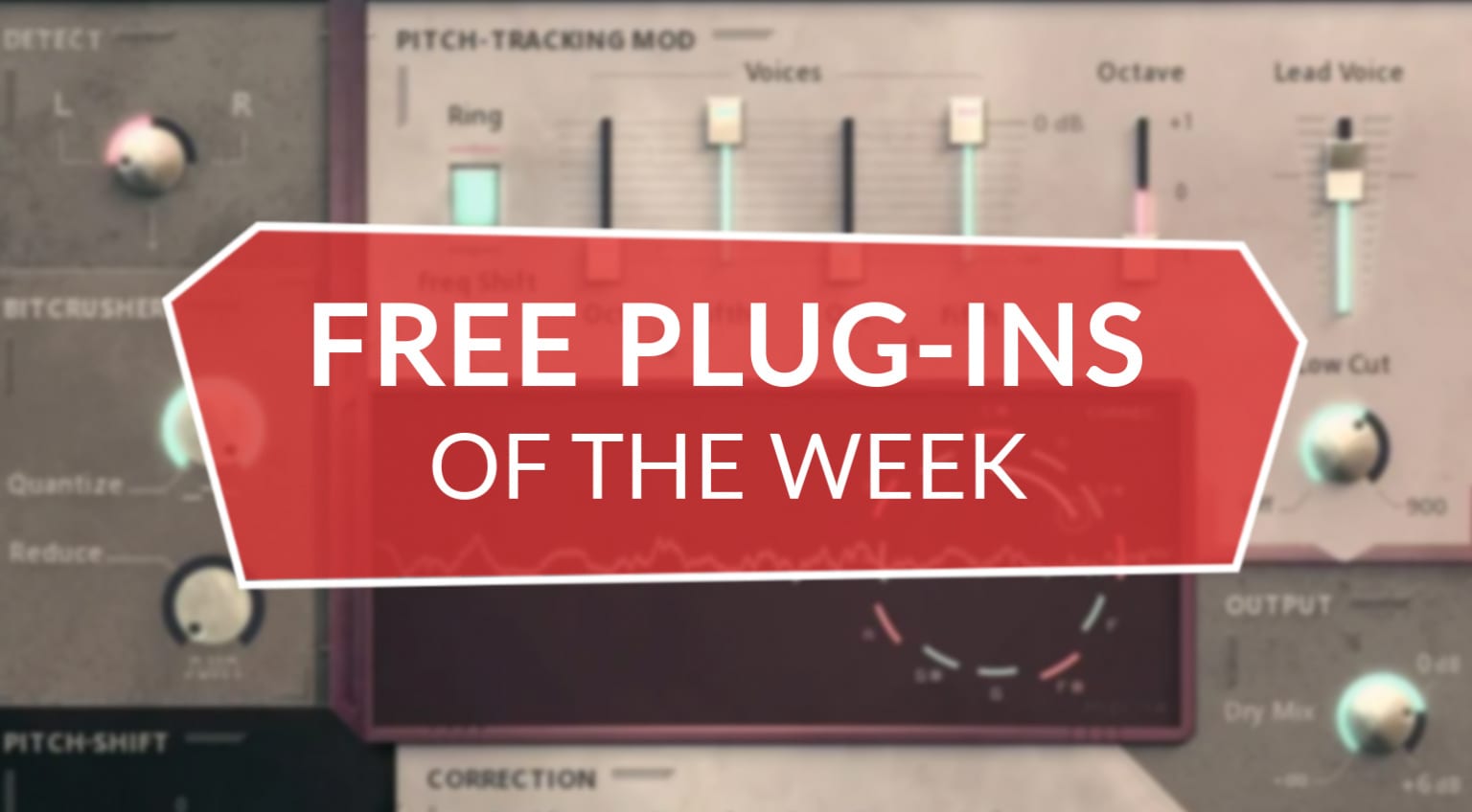 Cymatics origin free vintage lo fi effects plug in has the old and the