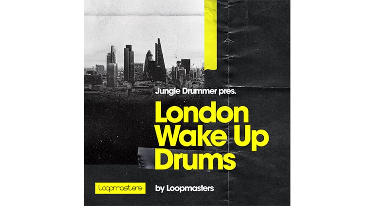 jungle drummer london wake up drums sample pack cover art