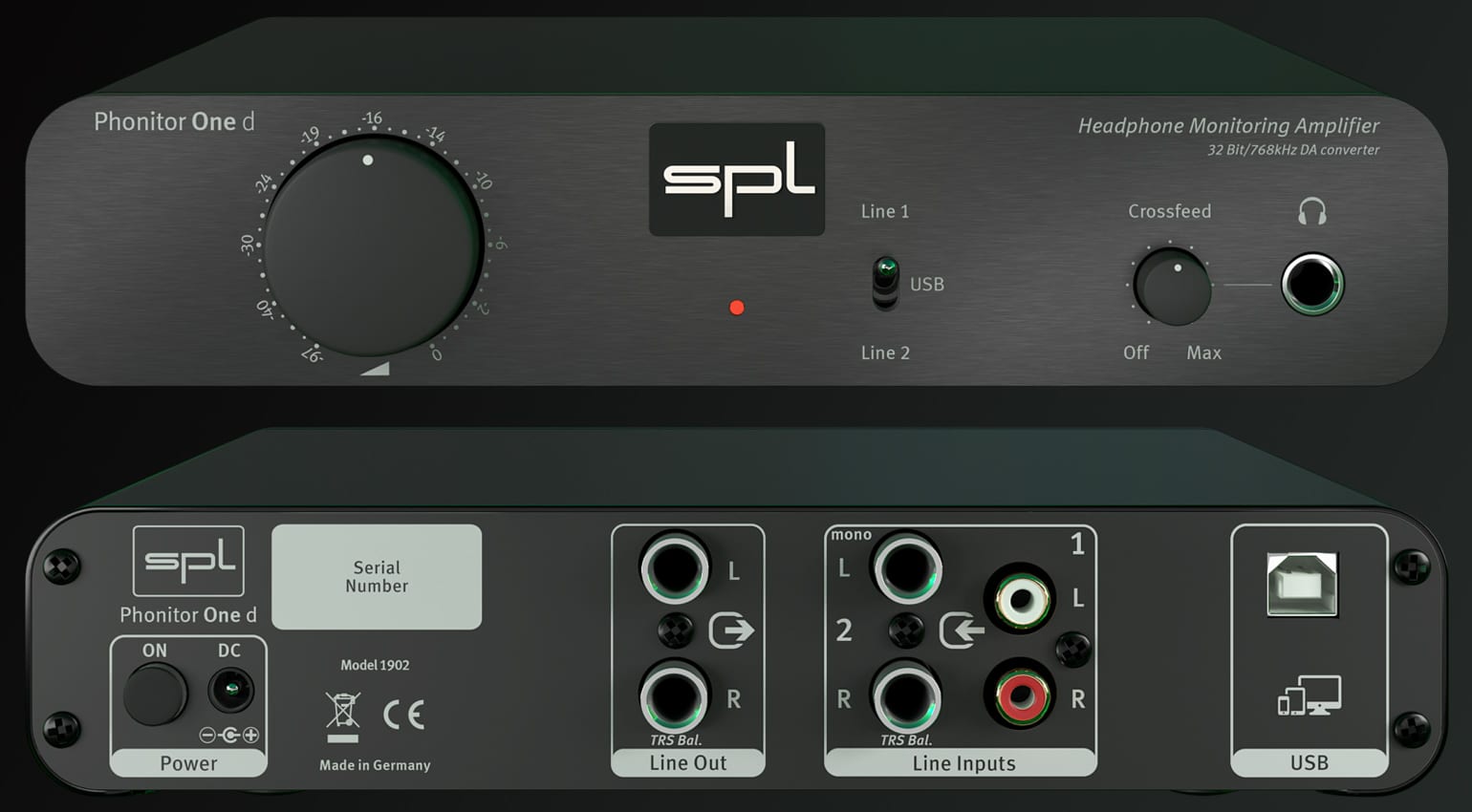 SPL Phonitor One d -The Audiophile Headphone Amplifier with DA-converter -  Age of Audio