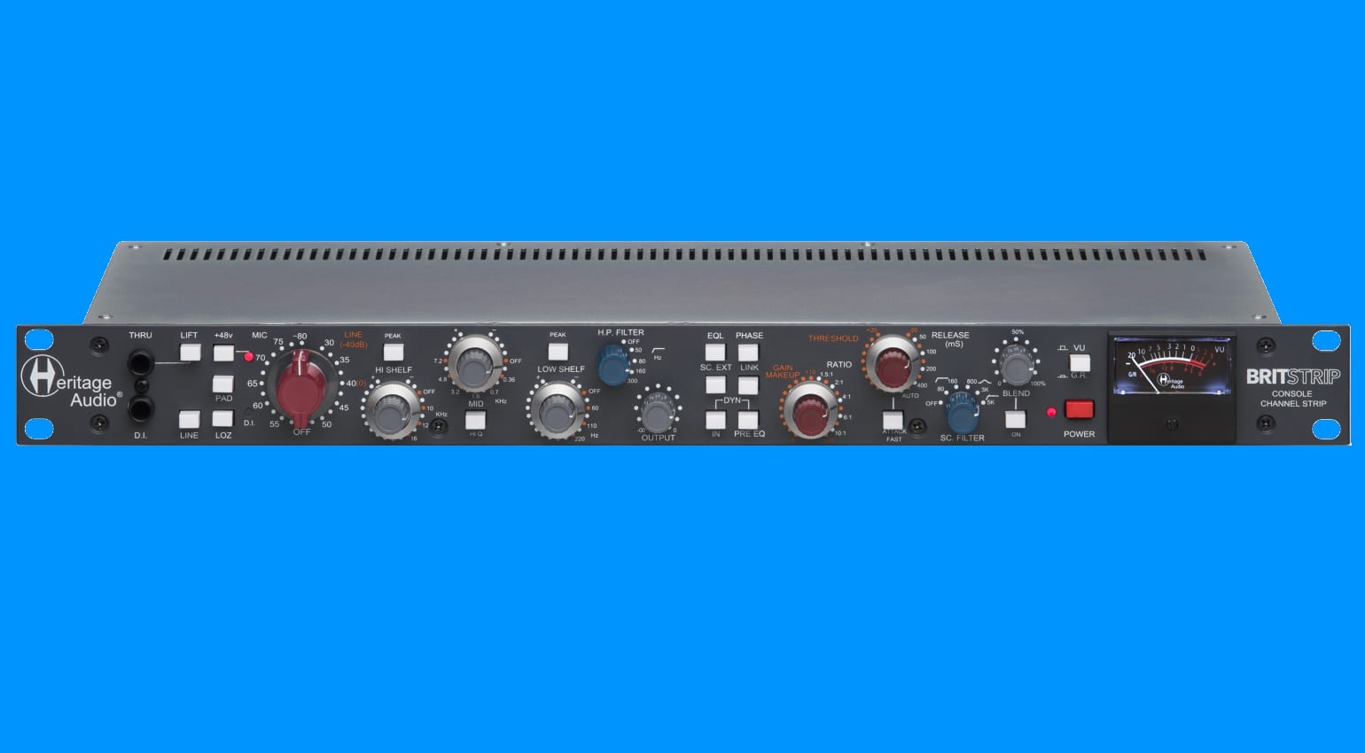 The Heritage Audio Tubesessor, a new take on a tube compressor