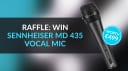 Win a Sennheiser MD 435 Gearnews Holiday Raffle