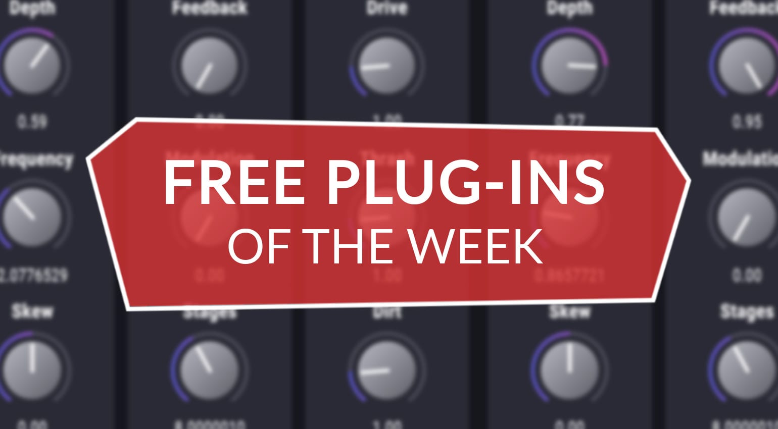 Best free plugins this week Air Shelf, ChowPhaser and ChowCentaur
