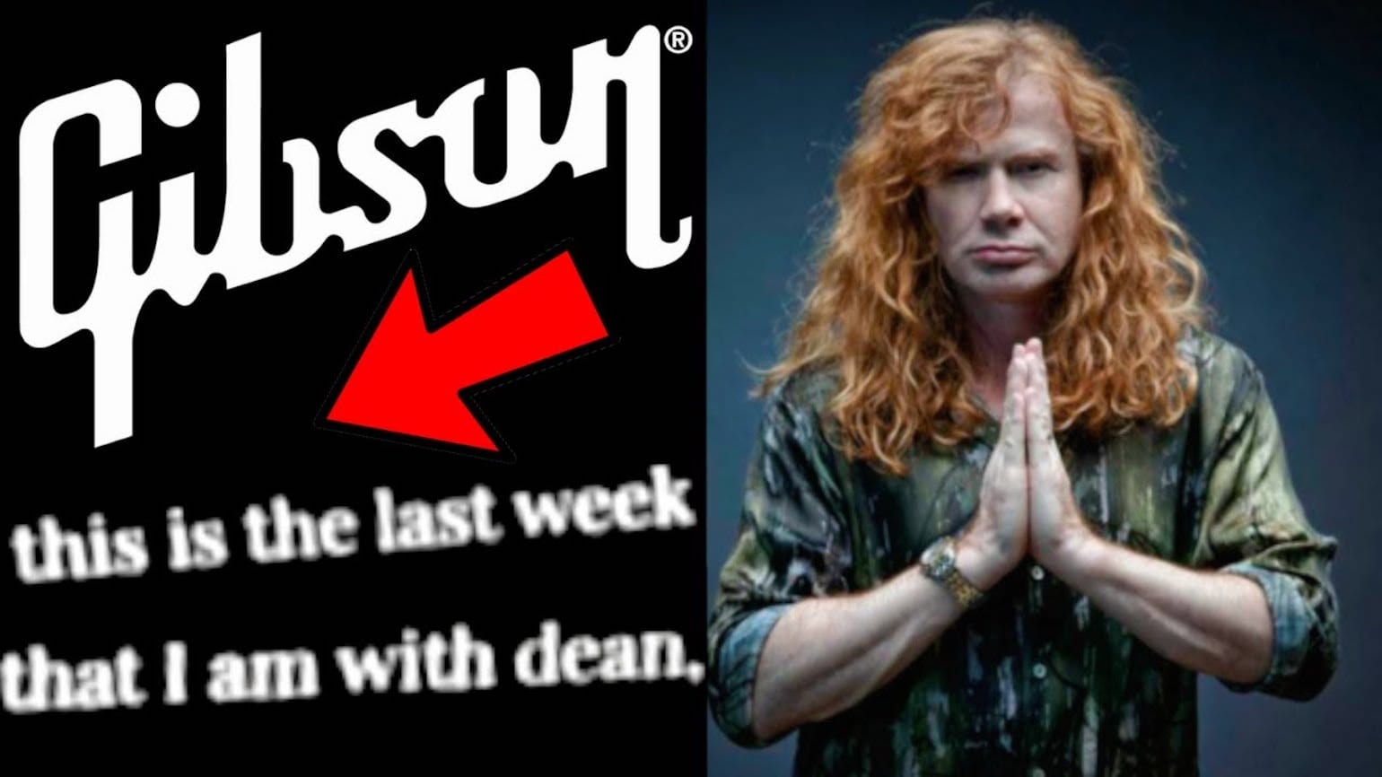 Is Megadeth S Dave Mustaine About To Get A Gibson Signature Model Gearnews Com