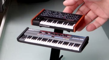 Miniature synths