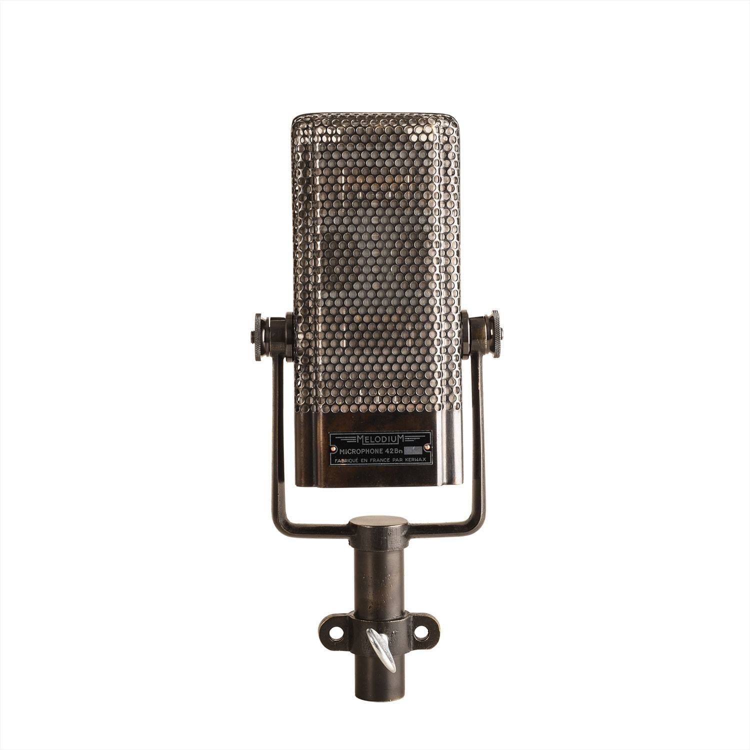 NAMM 2021 Melodium 42Bn ribbon microphone, a 1940s classic brought to