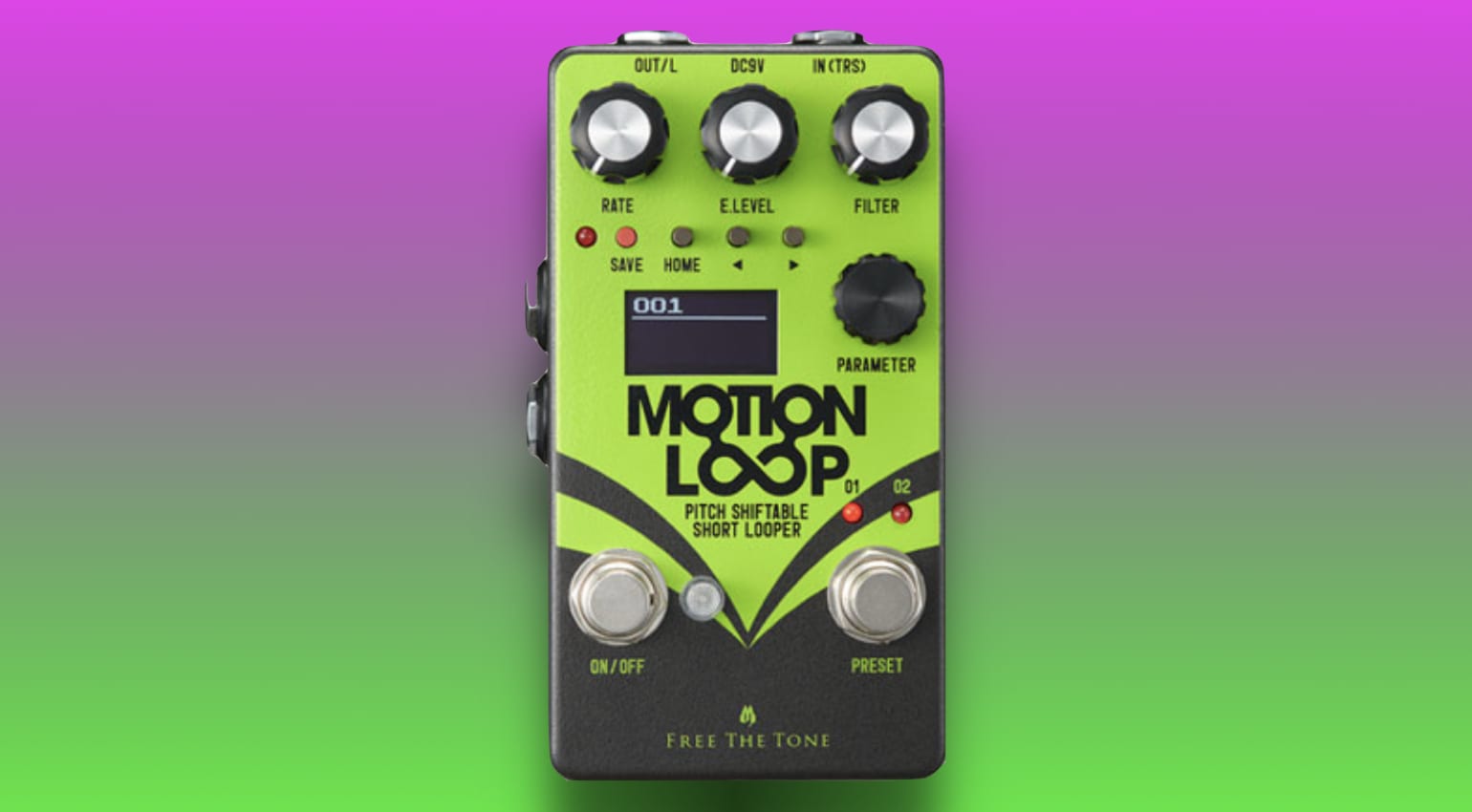 Free The Tone Motion Loop ML-1L: Mangle your waveforms and loop them! -  gearnews.com