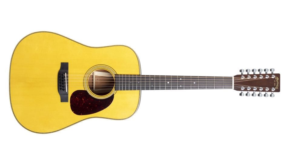 Martin David Gilmour D-35 12-string