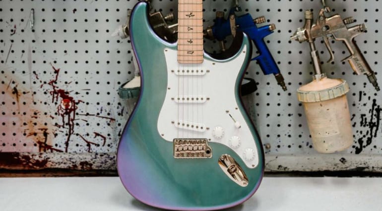 NAMM 2021: PRS Silver Sky Lunar Ice limited edition with ...
