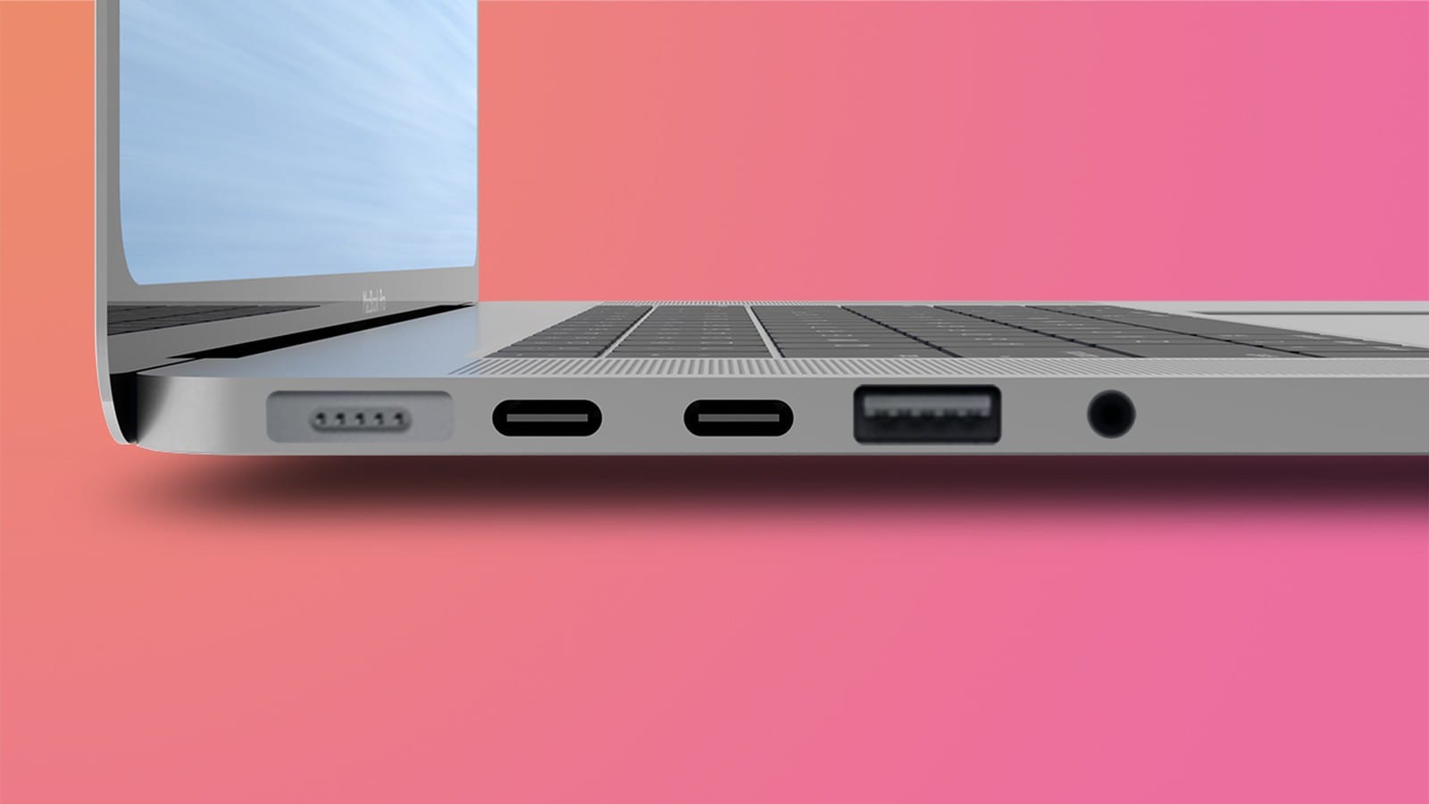 Ports 2021 MacBook Pro mockup